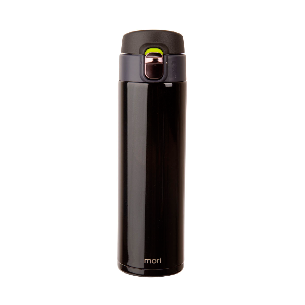 Garrafa Térmica Inox 500 mL Hedeby Mori Preta