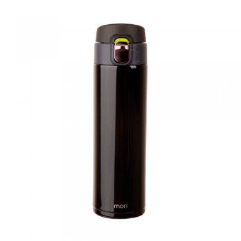 Garrafa Térmica Inox 500 mL Hedeby Mori Preta