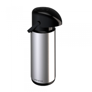 Garrafa Térmica de Pressão 1,8L Unitermi Verona Inox
