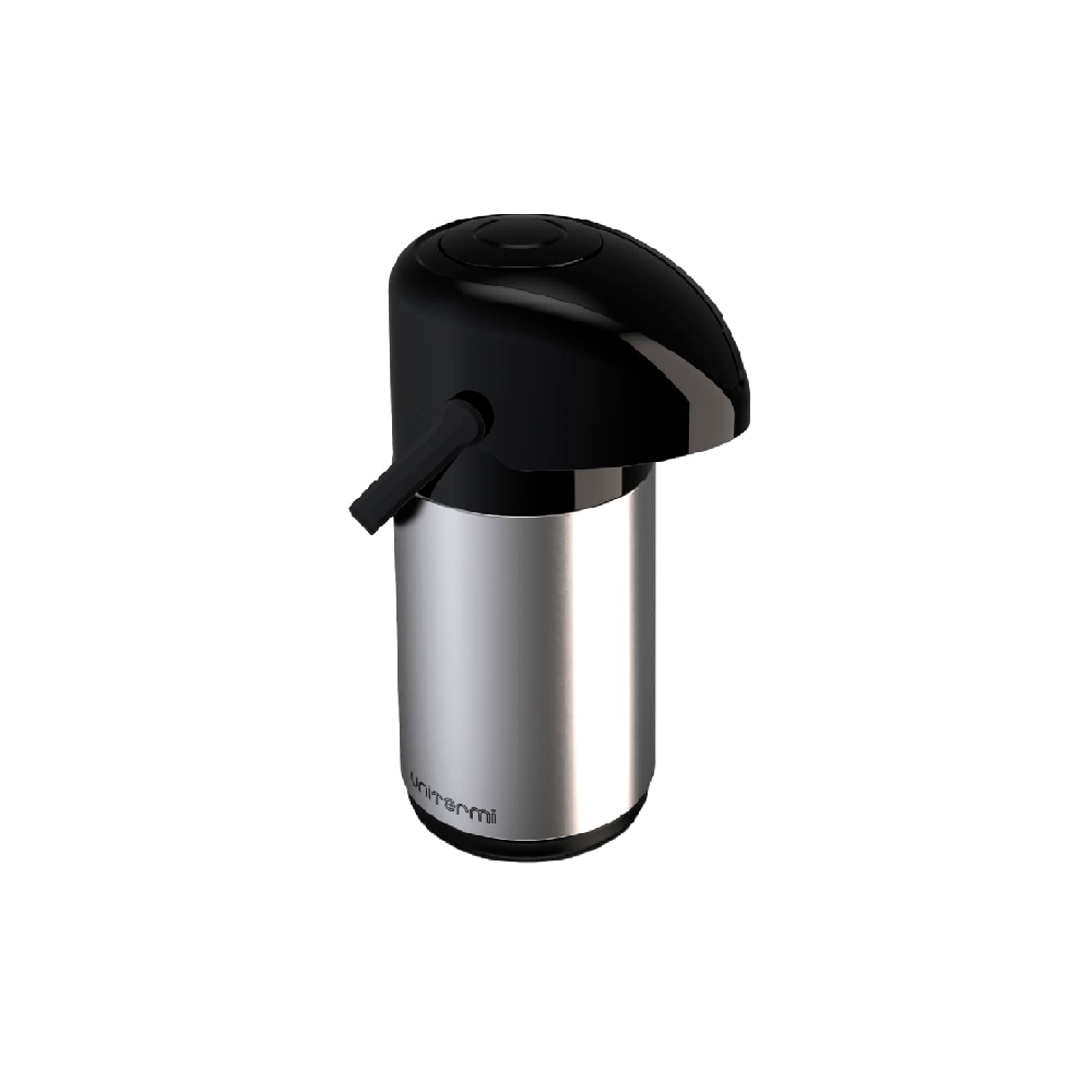 Garrafa Térmica de Pressão 600mL Unitermi Verona Inox