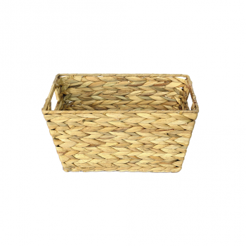 Cesto de Fibra Natural com Alça Seagrass Paramount 33x20x18cm