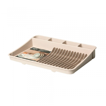Escorredor de Louças de Plástico Paramount Fly c/Extensor Creme