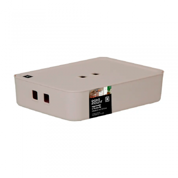 Organizador c/ Tampa Paramount Fly 6 Lt Creme