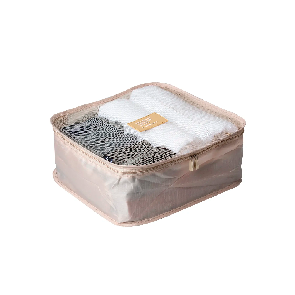 Organizador de Mala de Viagem Paramount 29x19cm Creme