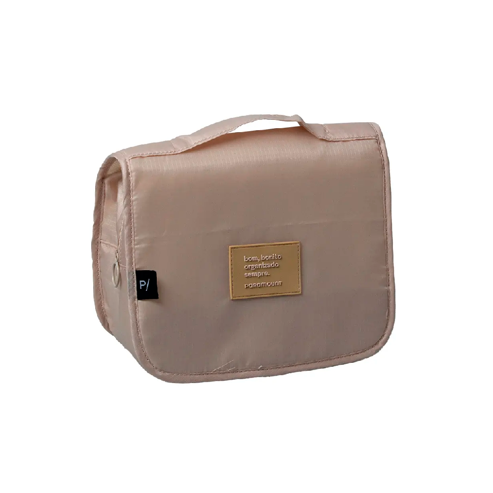 Necessaire para Viagem Premium Paramount 22,5x18,5cm Creme