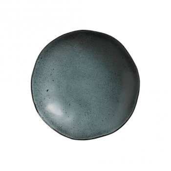 Prato de Louça Fundo 21,2cm Porto Brasil Orgânico Petroleum