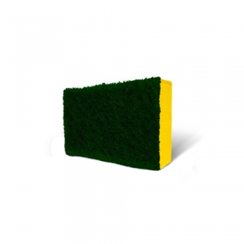 Esponja Dupla Face Multiuso 3M Scotch Brite com 1 unid. - Amarela