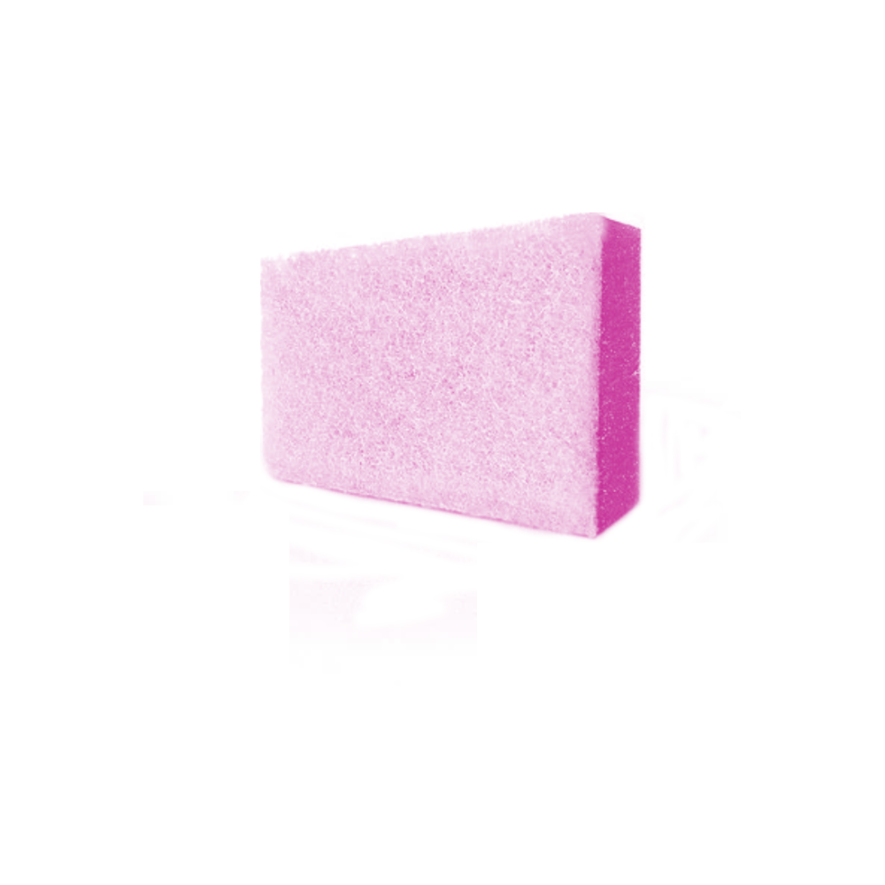 Esponja Dupla Face Sanitária 3M Scotch Brite com 3 unid. Rosa