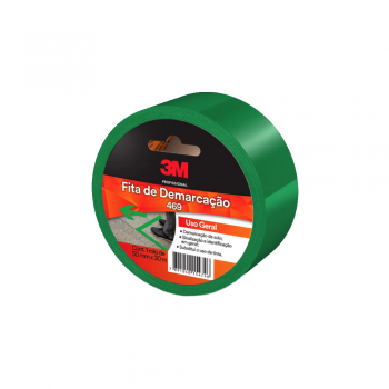 Fita Adesiva de Demarção de Solo 3M 50mm x 30m Verde