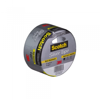 Fita Adesiva Silver Tape 3M 45mm x 5m Cinza