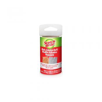 Refil Rolo Adesivo para Roupas 3M Scotch Brite com 21 Folhas
