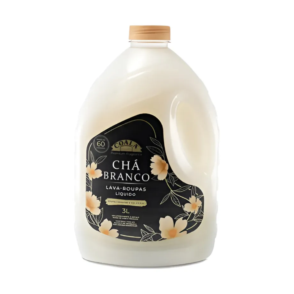 Lava Roupas Líquido Coala 3L Chá Branco