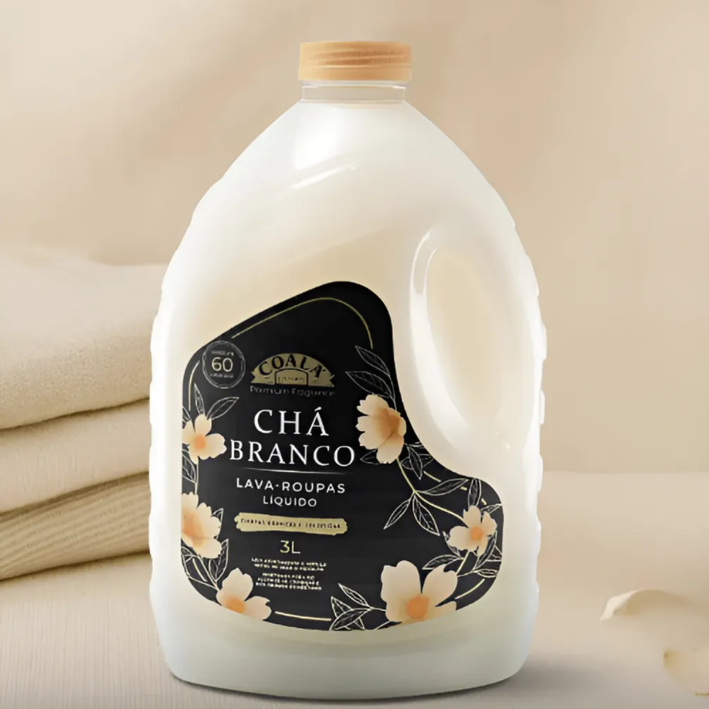 Lava Roupas Líquido Coala 3L Chá Branco