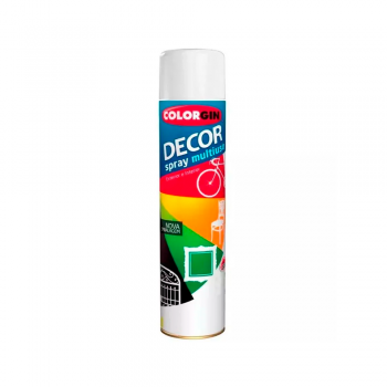 Tinta em Spray 360 mL Colorgin Branco Brilhante