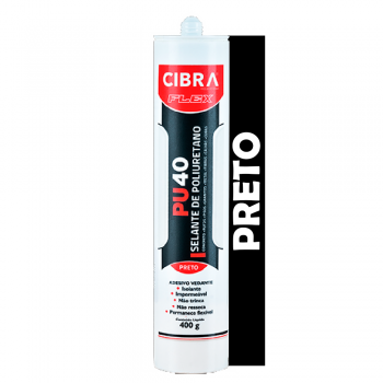 Selante PU 400g Cibra Preto