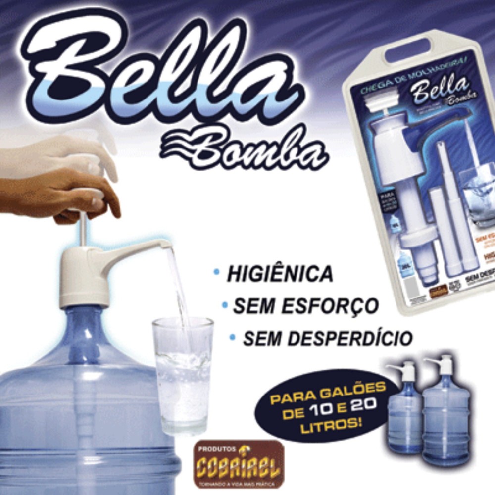 Bomba para Galão de Água Bella Cobrirel
