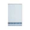 Pano de Prato Gourmet Appel Home 45x68cm Xadrez Azul