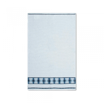 Pano de Prato Gourmet Appel Home 45x68cm Xadrez Azul