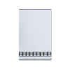 Pano de Prato Gourmet Appel Home 45x68cm Xadrez Cinza