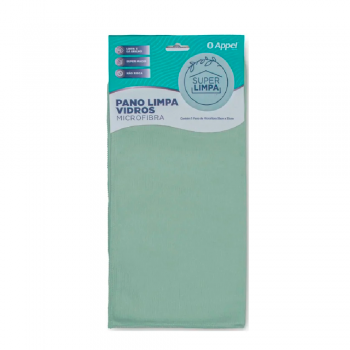 Pano de Microfibra Vidro 35x35cm Appel Verde