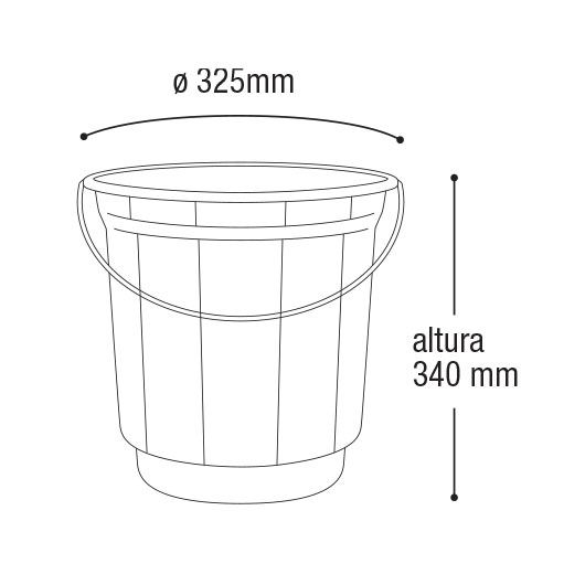 Balde 20L Arqplast