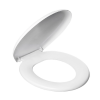 Assento Sanitário Sanremo Almofadado Classico Branco