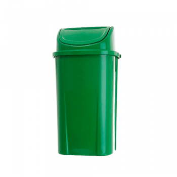 Lixeira com Tampa Basculante 60L Attuale - Verde