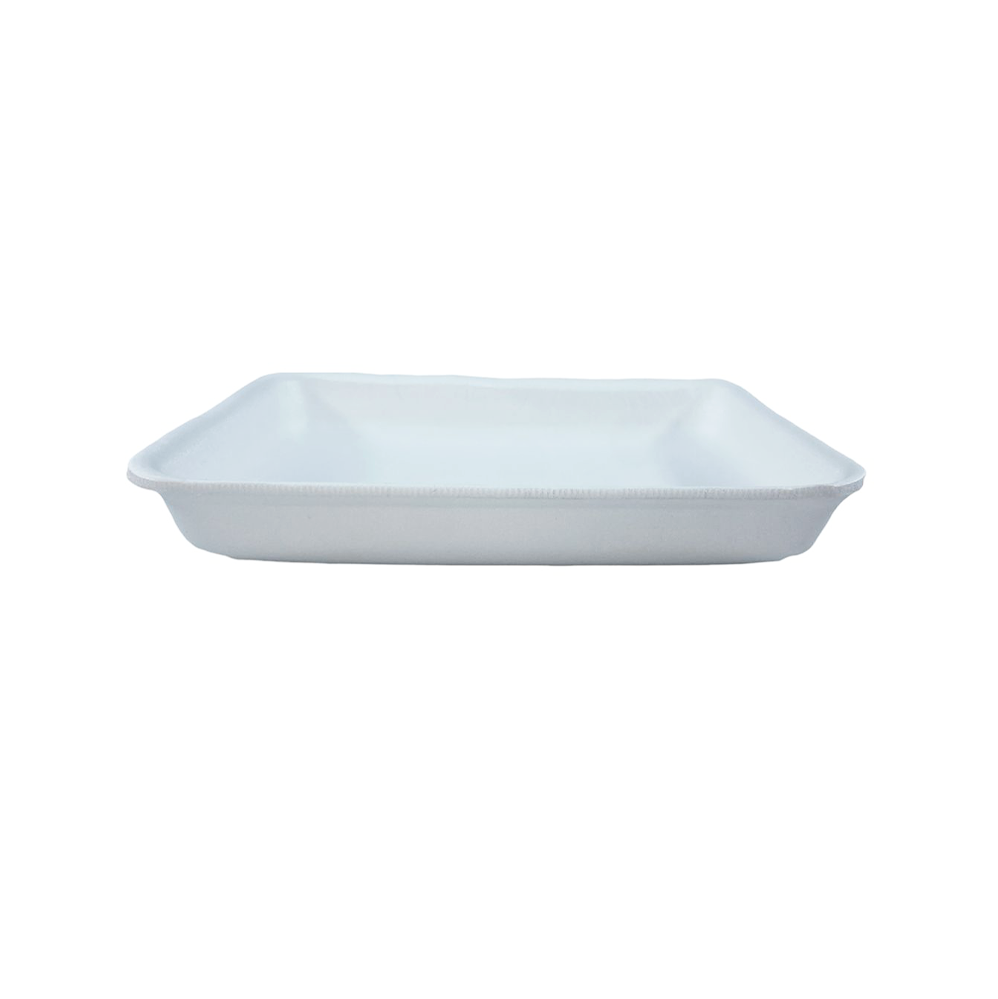 Bandeja de Isopor B20F/M70 com 10 unid. Branca