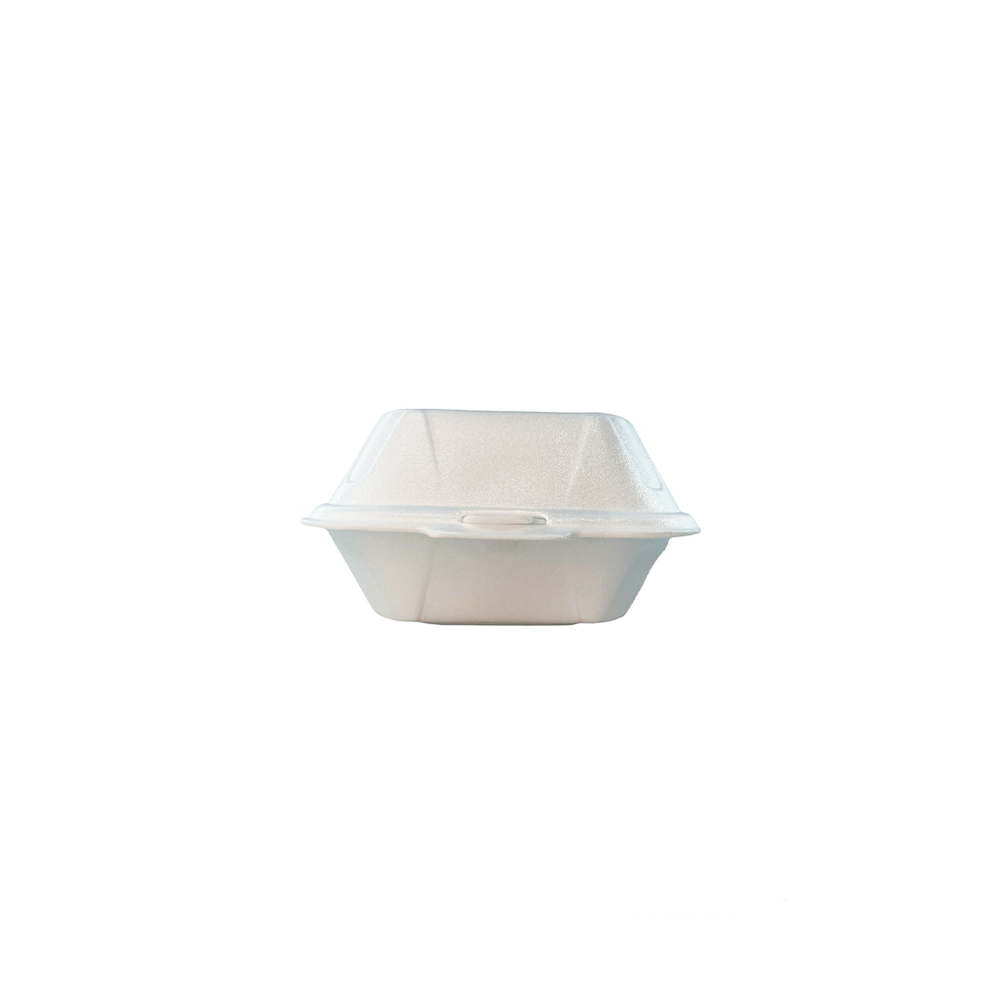 Bandeja de Isopor H3/BH03 com 10 unid. Branca