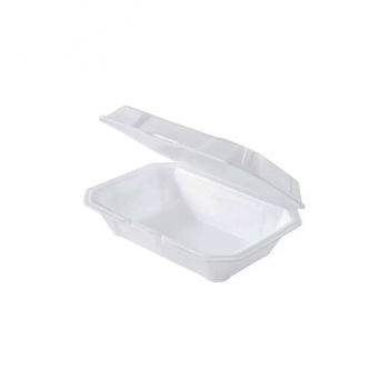 Bandeja de Isopor H101/BH101 com 10 unid. Branca