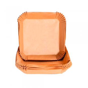 Forma de Papel Descartável para Air Fryer Bene Casa Quadrada c/50