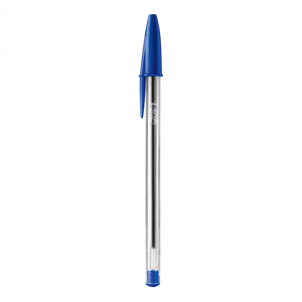 Caneta BIC Azul Cristal com 1 unid.