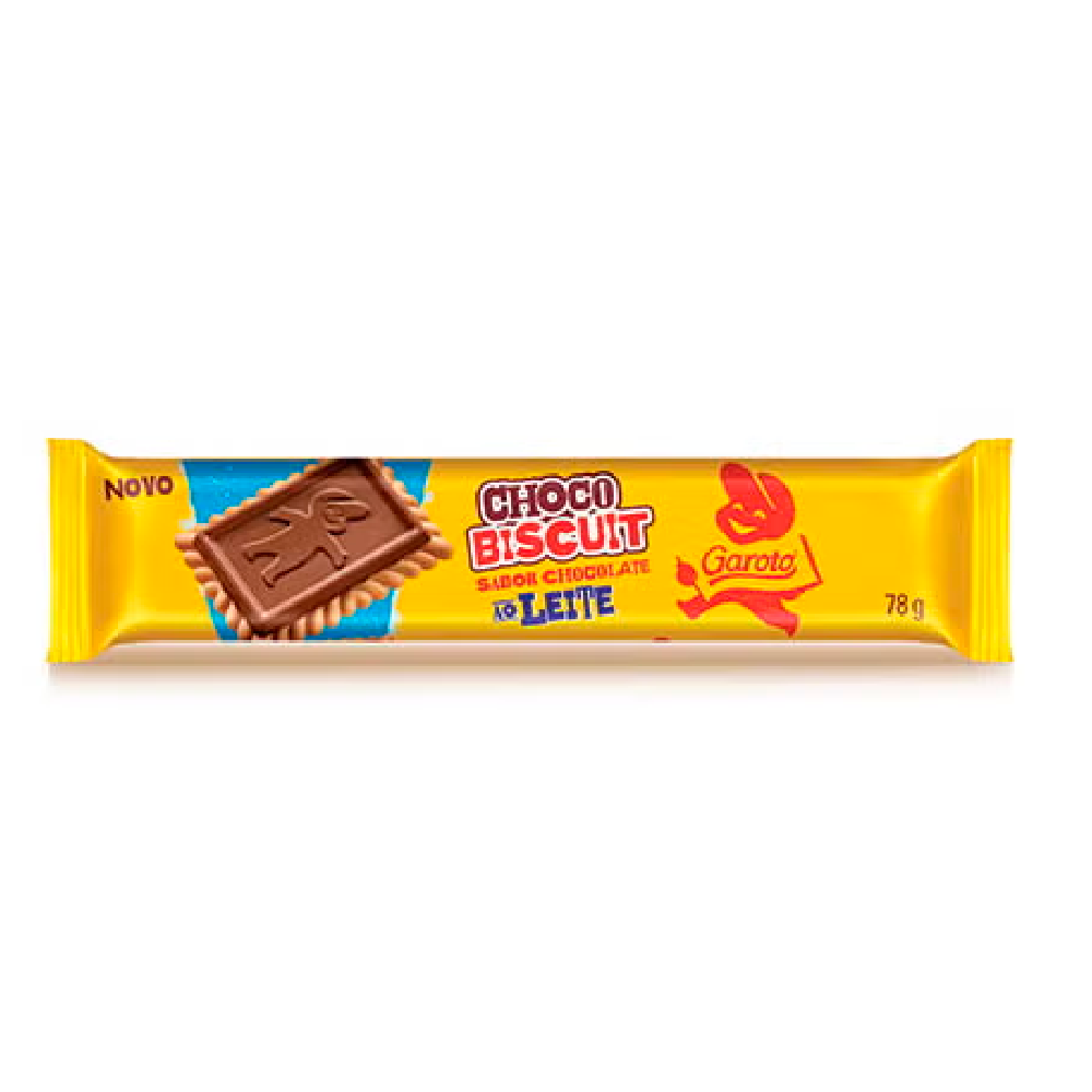 Biscoito Garoto Biscuit Chocolate 78g