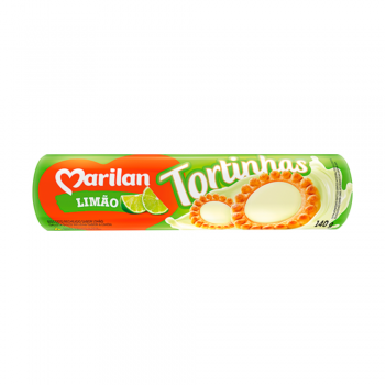 Biscoito Recheado Marilan Tortinhas Limão 140g