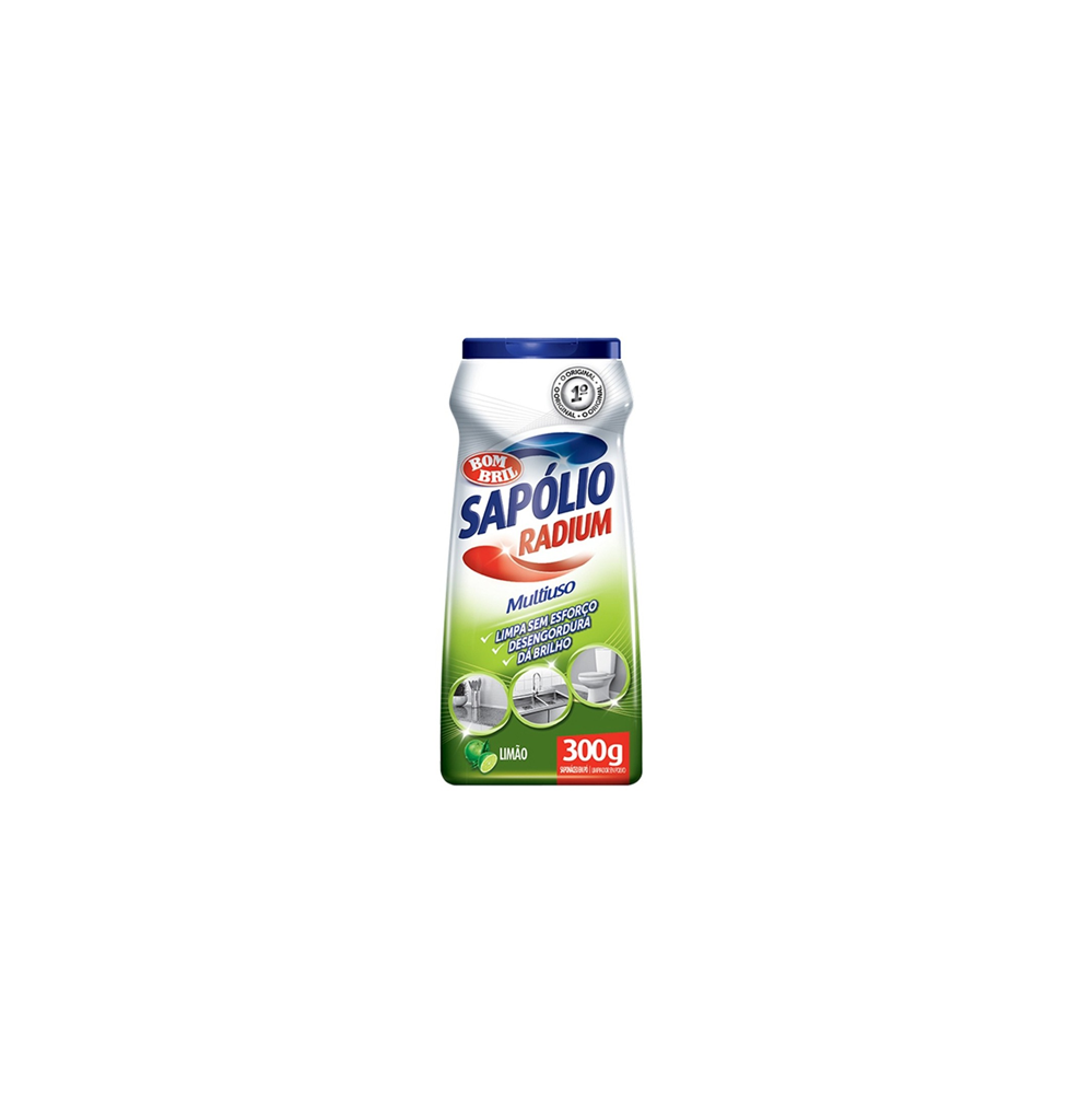 Sapólio em Pó Radium Limão 300g