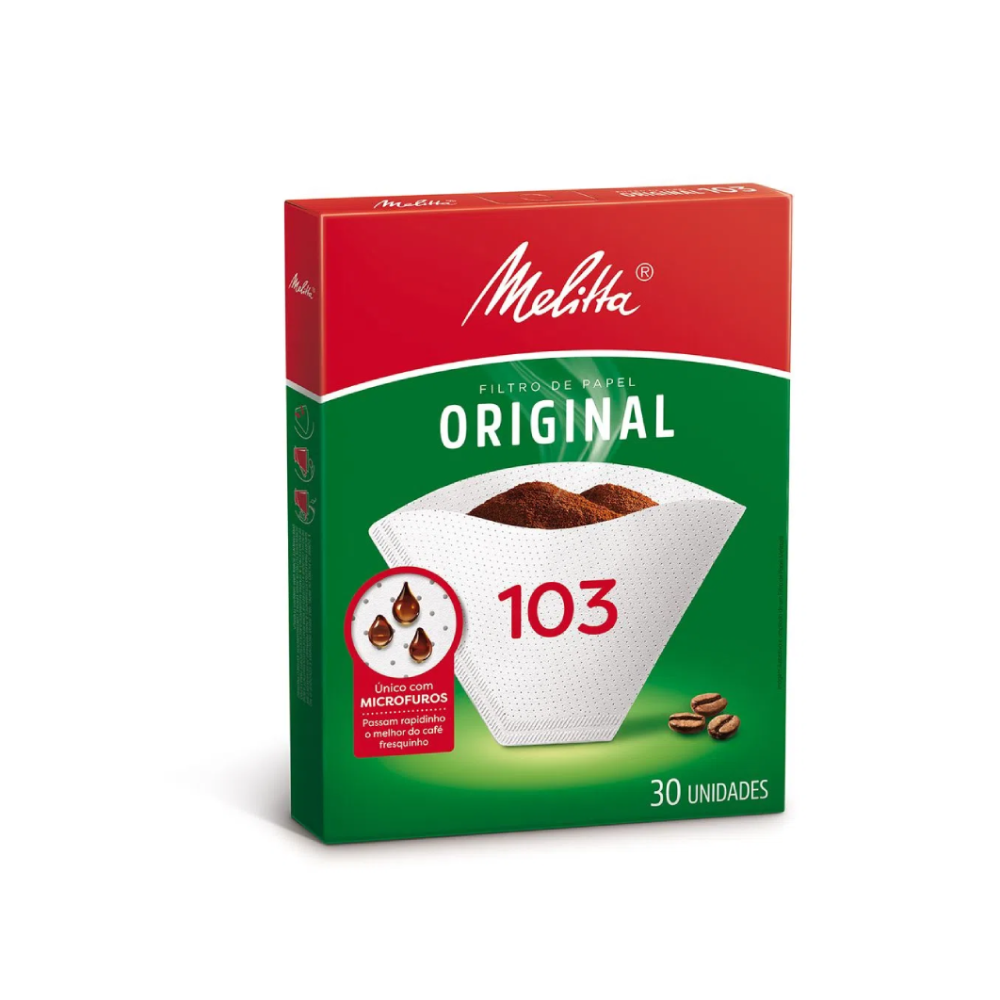 Filtro de Papel n°103 Melitta com 30 unid.