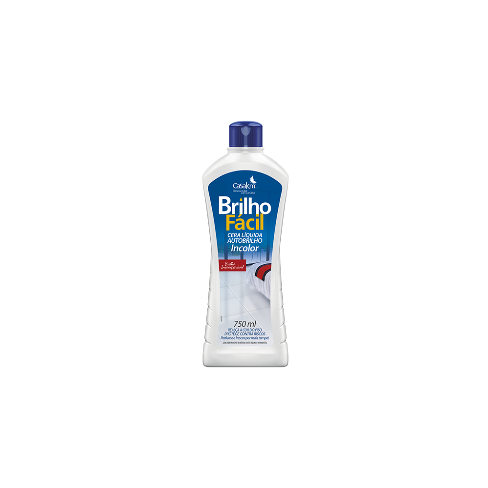 Cera Líquida Brilho Fácil Incolor 750mL
