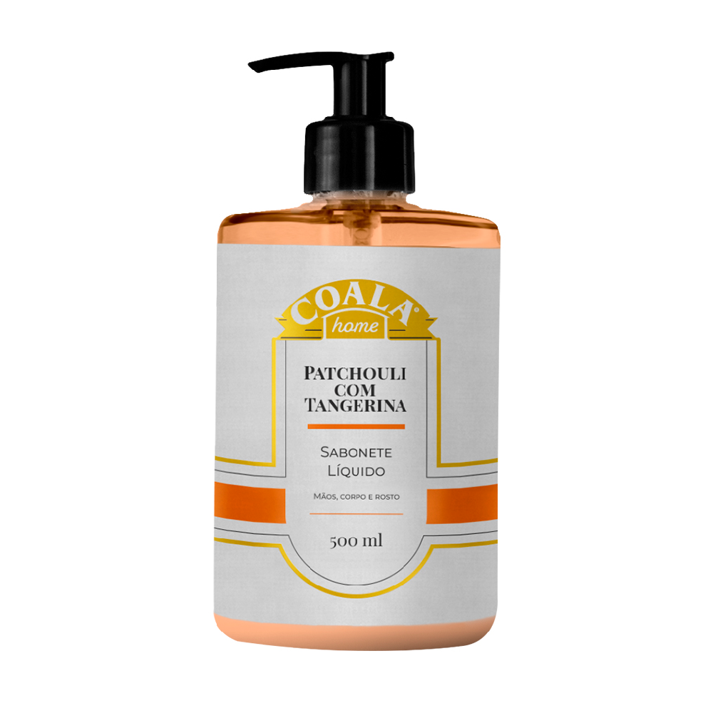 Sabonete Líquido Coala 500mL Patchouli com Tangerina