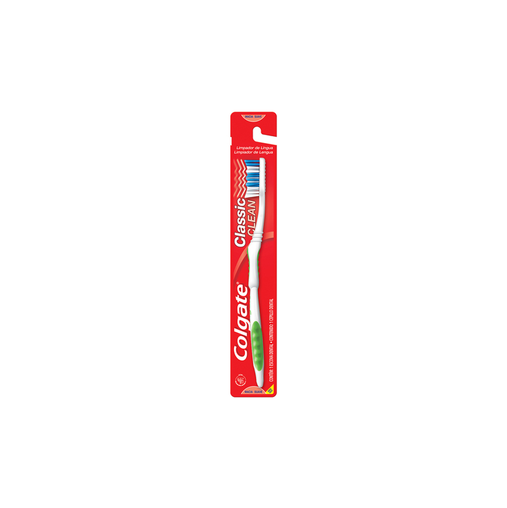 Escova Dental Colgate Classic Clean Macia