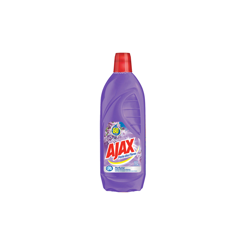 Limpador Perfumado Ajax Flores de Lavanda 1L