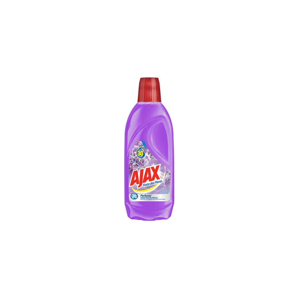 Limpador Perfumado Ajax Flores de Lavanda 500mL