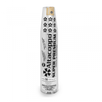 Copo Plástico Descartável 500mL Altacoppo Transparente com 50 unid.