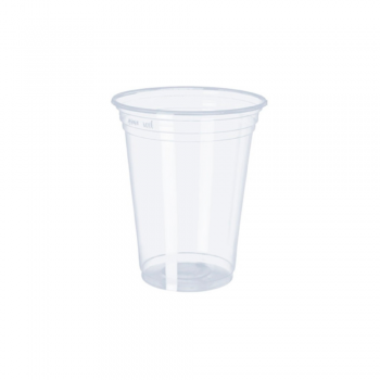 Copo Plástico Descartável 400mL Copaza Transparente com 50 unid.
