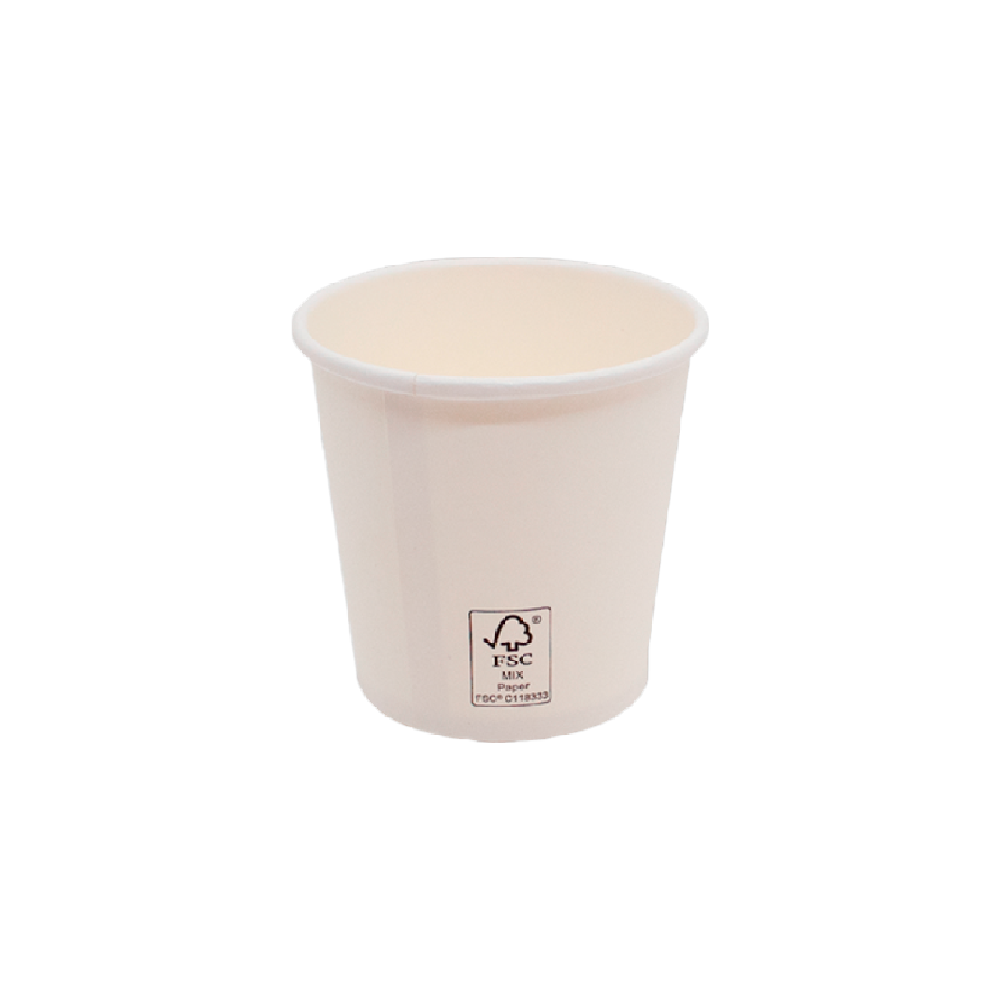 Copo em Papel Descartável 110mL FNS Branco com 50 unid