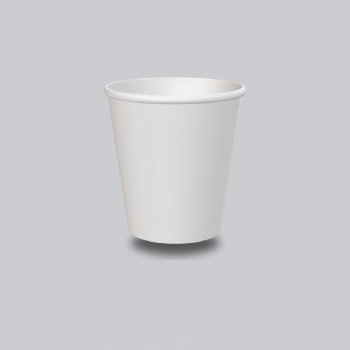 Copo em Papel Descartável 200mL Ecolosso Branco com 50 unid