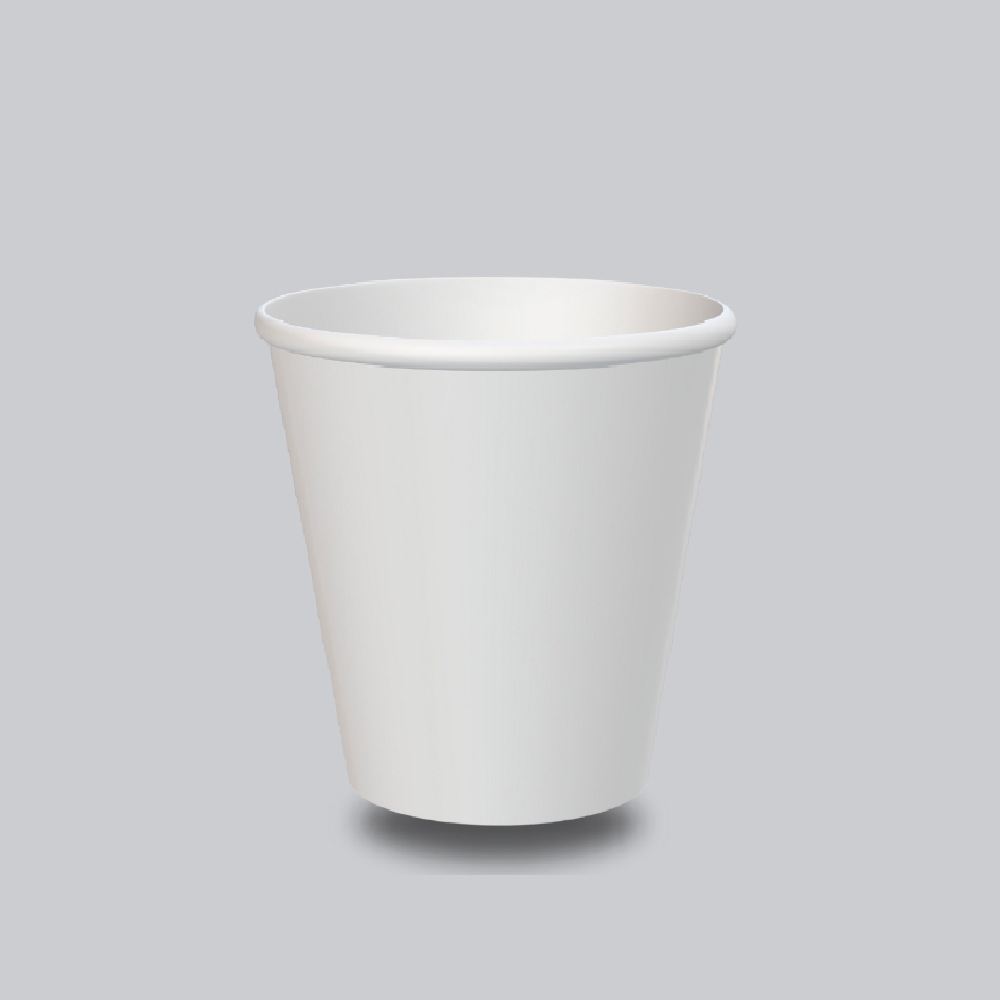 Copo em Papel Descartável 330mL Ecolosso Branco com 50 unid
