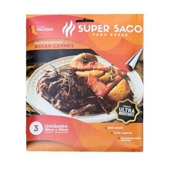 Papel Celofane Nova Packing Super Saco 40x50cm c/3