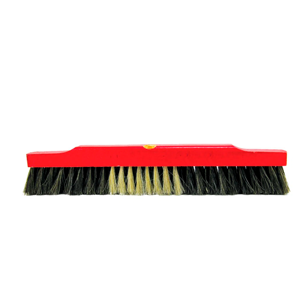 Vassoura de Pêlo de Crina 60cm CLX Base de Madeira - sem Cabo