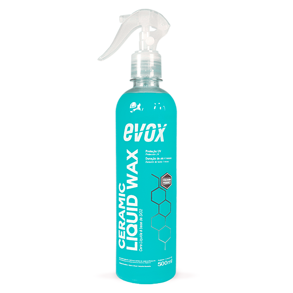 Cera Liquida Ceramic Liquid Wax 500 ml Evox 