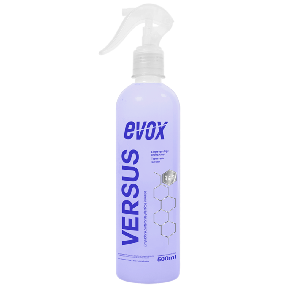 Limpador Protetor Plásticos Internos Versus 500 ml Evox 